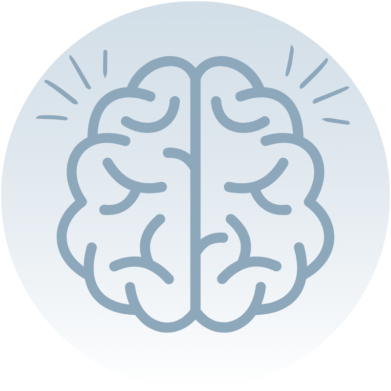 Peak Performance Brain Icon